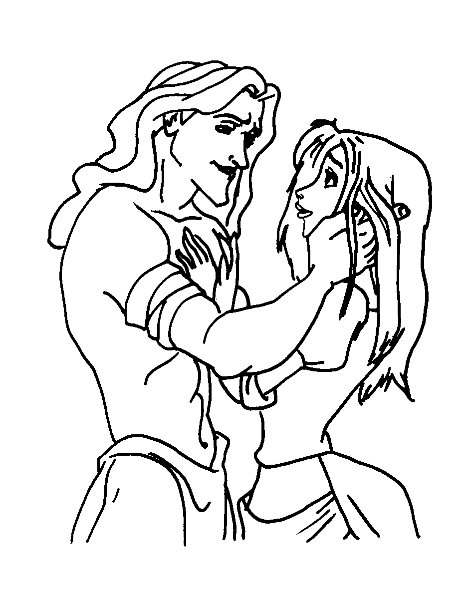Tarzan kolorowanki